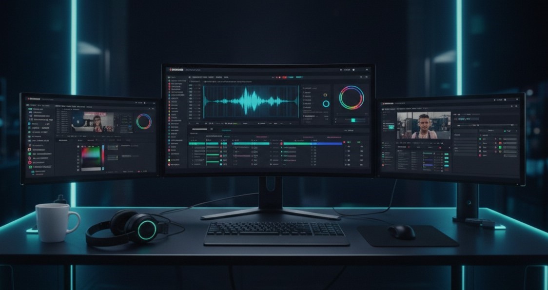 Video Editing Workspace